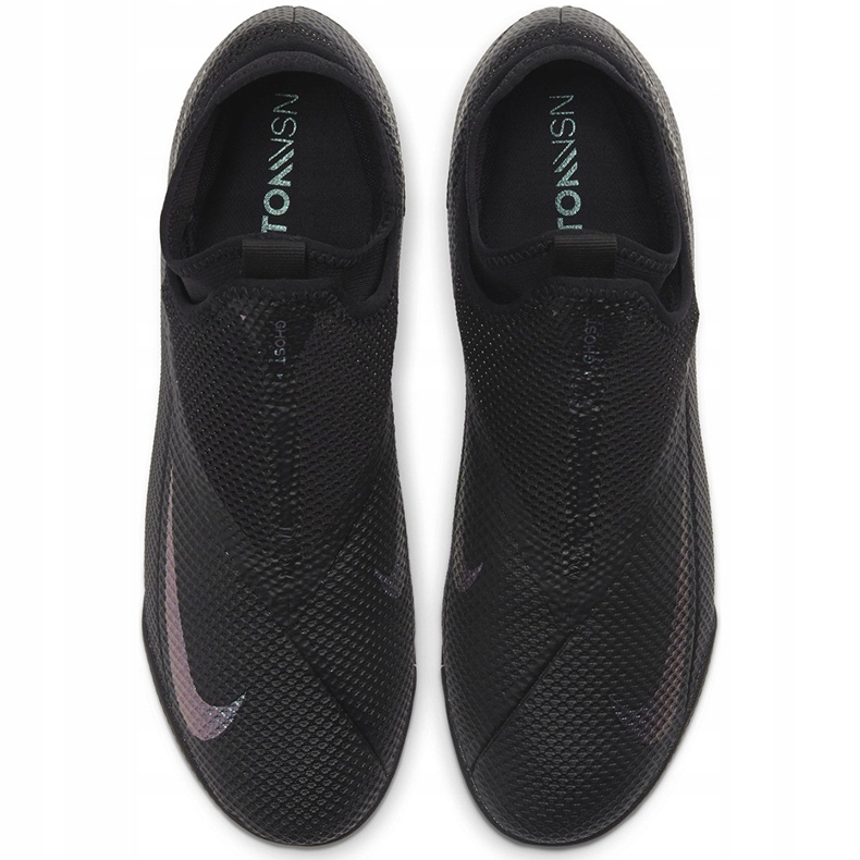 Chaussure de football Nike Phantom Vsn 2 Academy Df Tf CD4172 010 le noir le noir 1