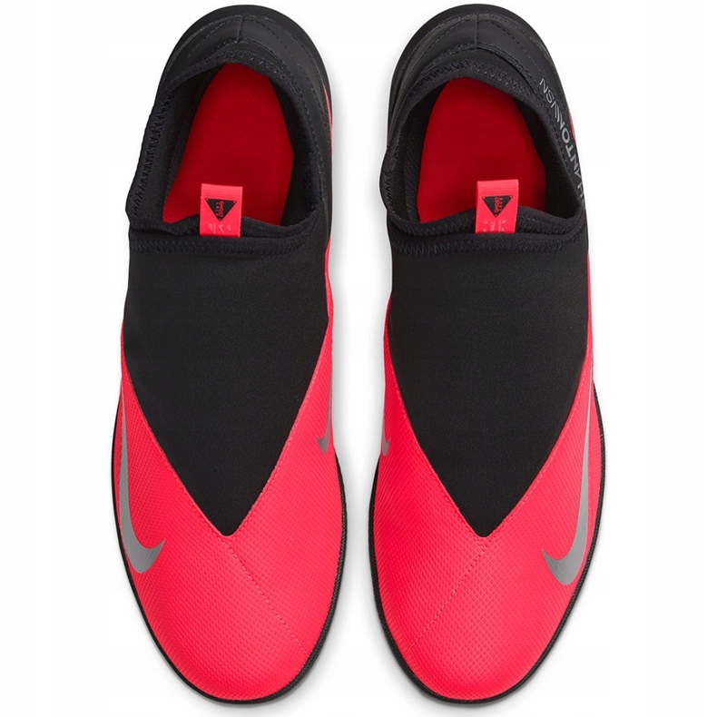 Nike Phantom Vsn 2 Club Df Tf CD4173 606 chaussures de football rouge rouge 1