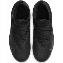 Nike Phantom Vsn 2 Club Df FG / MG Junior CD4061 010 chaussures de football noir noir 1