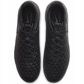 Chaussures de football Nike Tiempo Legend 8 Academy FG / MG AT5292 010 noir noir 1