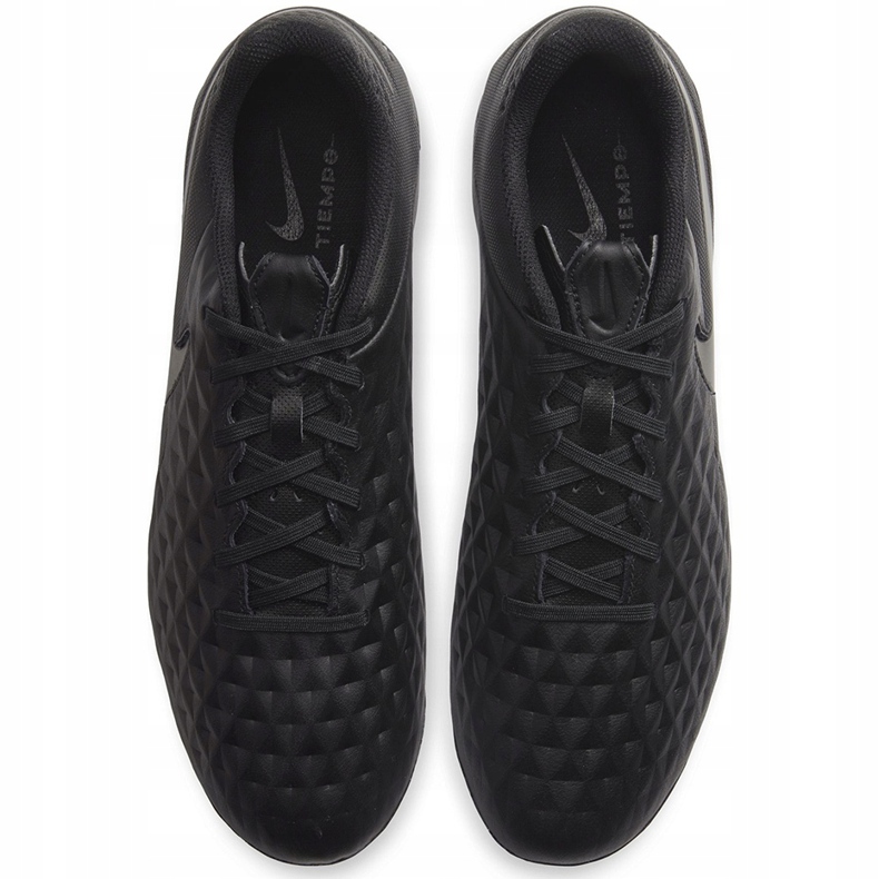 Chaussures de football Nike Tiempo Legend 8 Academy FG / MG AT5292 010 noir noir 1