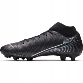 Chaussures de football Nike Mercurial Superfly 7 Academy FG / MG AT7946 010 le noir le noir 2