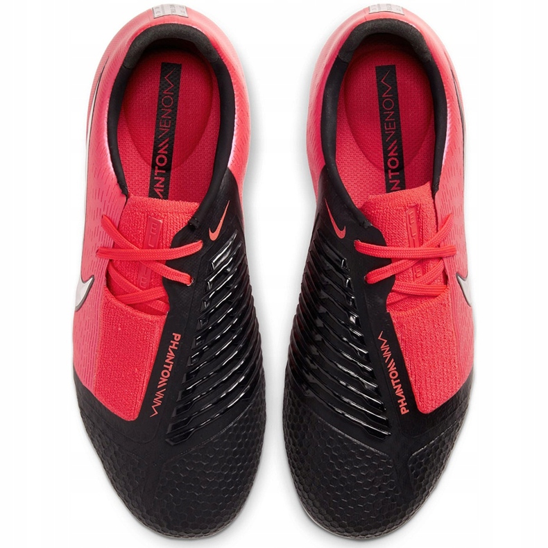 Nike Phantom Venom Elite Fg Junior AO0401 606 chaussures de football multicolore rouge 1