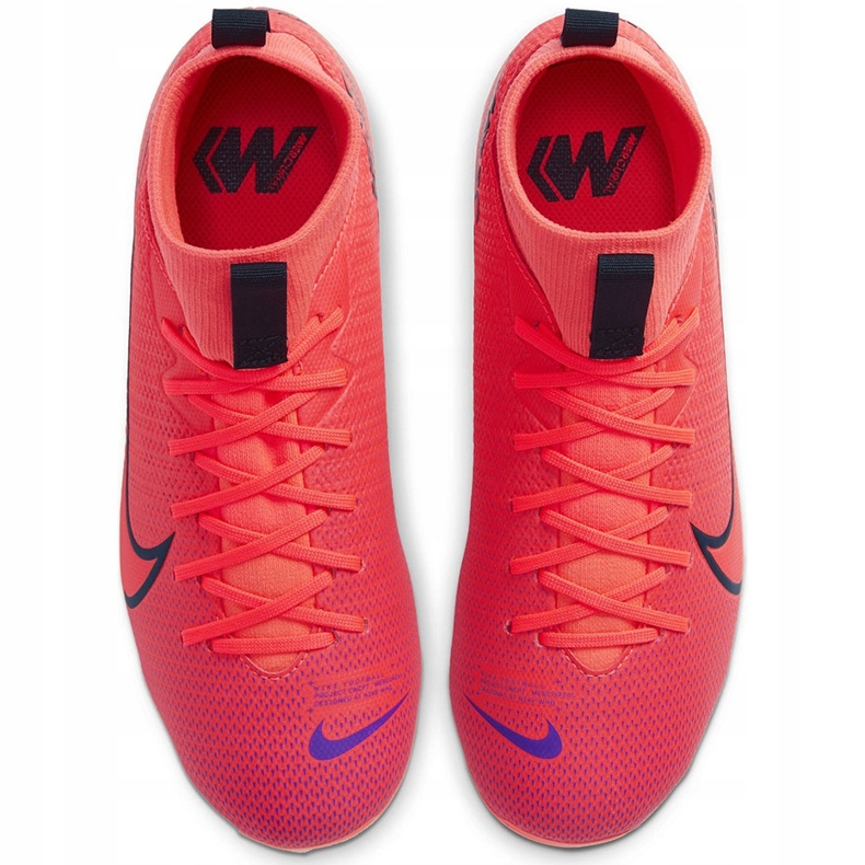 Chaussure de football Nike Mercurial Superfly 7 Academy FG/MG Junior AT8120 606 rouge rouge 1