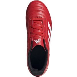 Adidas Copa 20.4 Fg Junior rouge EF1919 chaussures de football 1