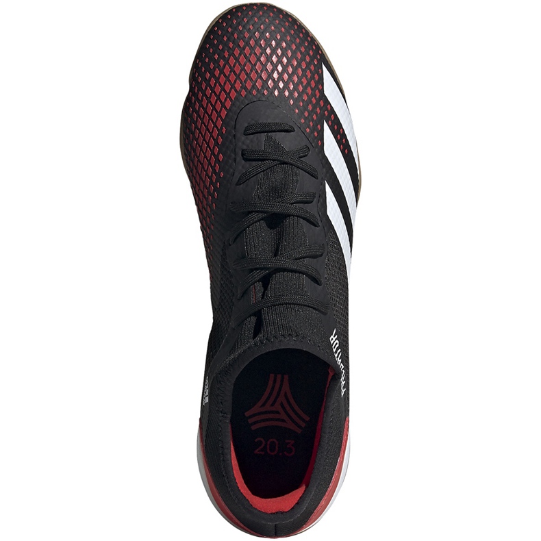 Adidas Predator 20.3 In EF1993 chaussures de football multicolore le noir 1