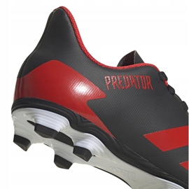 Chaussures de foot Adidas Predator 20.4 FxG Jr EF1931 multicolore le noir 4