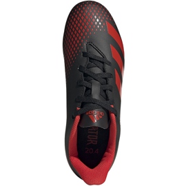 Chaussures de foot Adidas Predator 20.4 FxG Jr EF1931 multicolore le noir 1