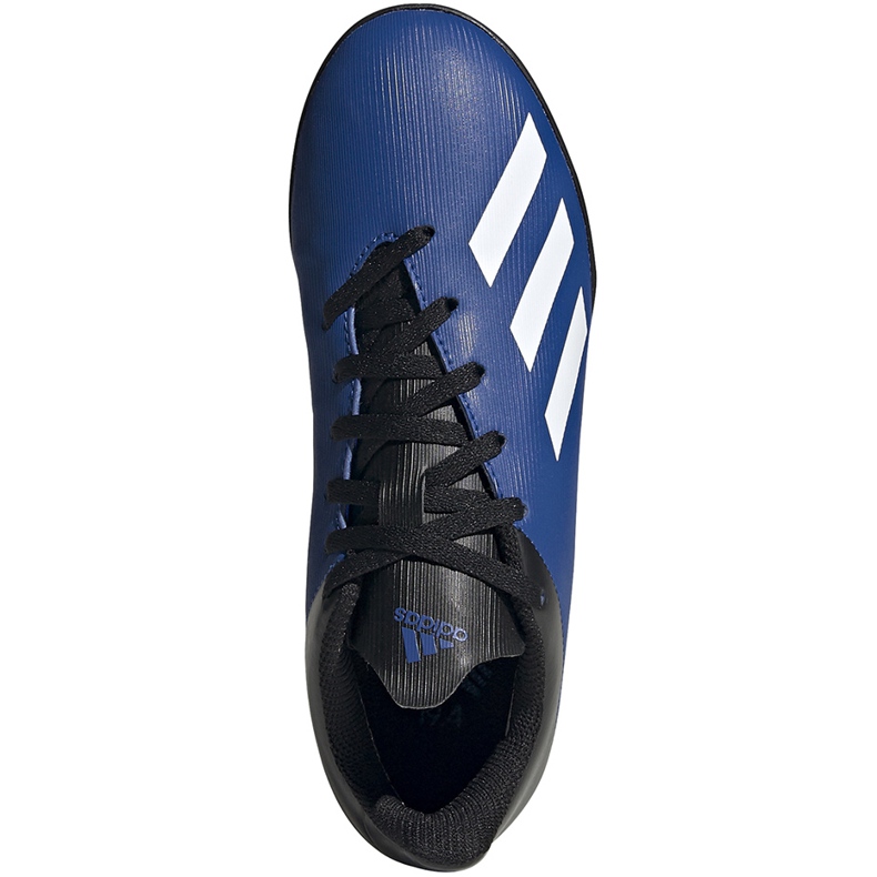 Chaussures de foot Adidas X 19.4 Tf Jr FV4662 bleu bleu 1