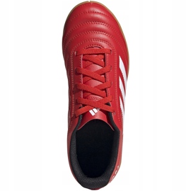Adidas Copa 20.4 In Jr rouge chaussures de football EF1928 1