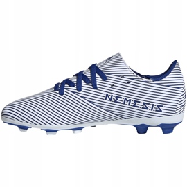 Chaussures de foot Adidas Nemeziz 19.4 FxG Junior EF1740 multicolore blanc 1