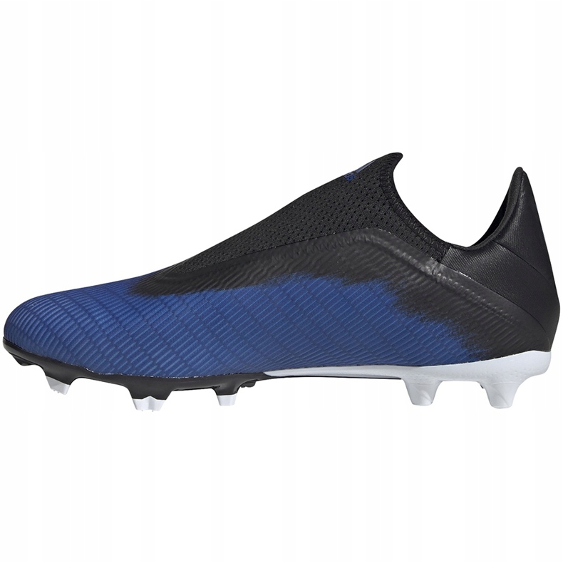 Adidas X 19.3 Ll Fg chaussures de football bleu-noir EG7178 1 Adidas X 19.3 Ll Fg chaussures de football bleu-noir EG7178 1