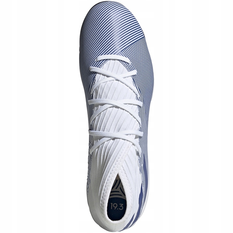 Chaussures de foot Adidas Nemeziz 19.3 Tf EG7228 multicolore blanche 1 Chaussures de foot Adidas Nemeziz 19.3 Tf EG7228 multicolore blanche 1