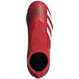 Adidas Predator 20.3 Ll In Junior EF1952 chaussures de football multicolore rouge 1