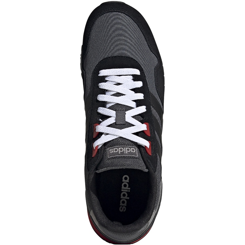 Chaussures homme Adidas 8K 2020 noir et gris EH1429 1