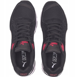 Puma Vista chaussures noir-blanc-rouge 369365 12 1