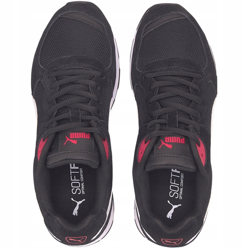 Puma Vista chaussures noir-blanc-rouge 369365 12 1