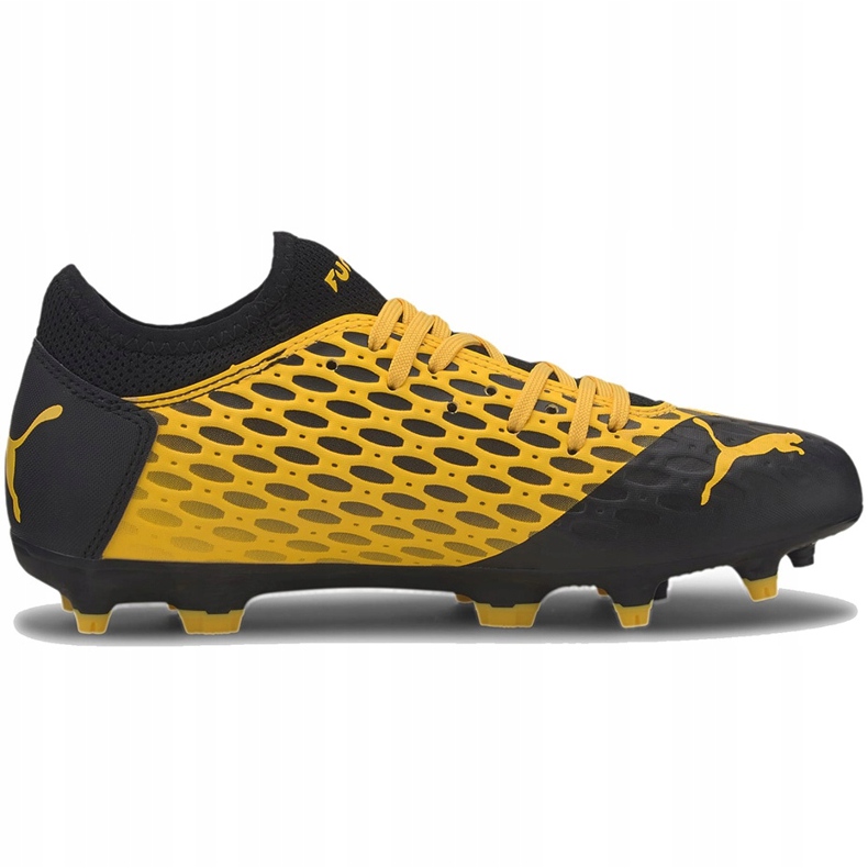 Chaussures de foot Puma Future 5.4 Fg Ag Junior 105810 03 jaune jaune 1