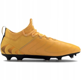 Chaussures de football Puma One 20.3 Fg Ag jaune 105826 01 1