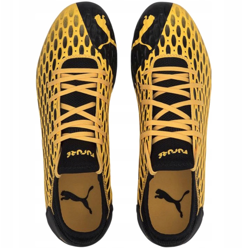 Chaussures de football Puma Future 5.4 Fg Ag jaune 105785 03 1