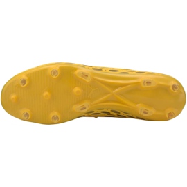 Chaussures de foot Puma Future 5.3 Netfit Fg Ag 105756 03 jaune jaune 5