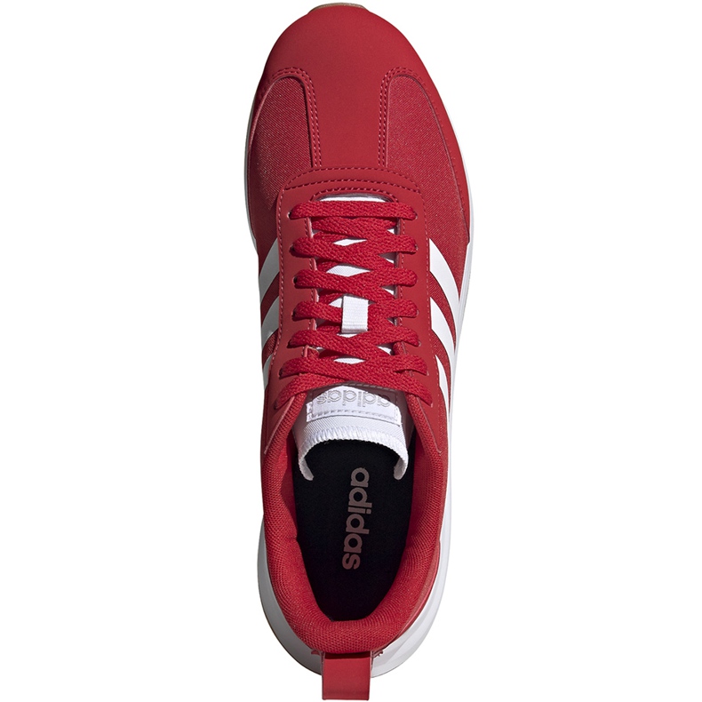 Chaussures pour hommes adidas Run60S rouges et blanches EG8689 1