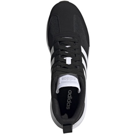 Chaussures homme Adidas Run60S EG8690 noir et blanc blanche le noir 1