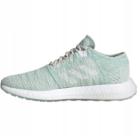 Adidas Pureboost Go W menthe chaussures B75827 gris vert 2
