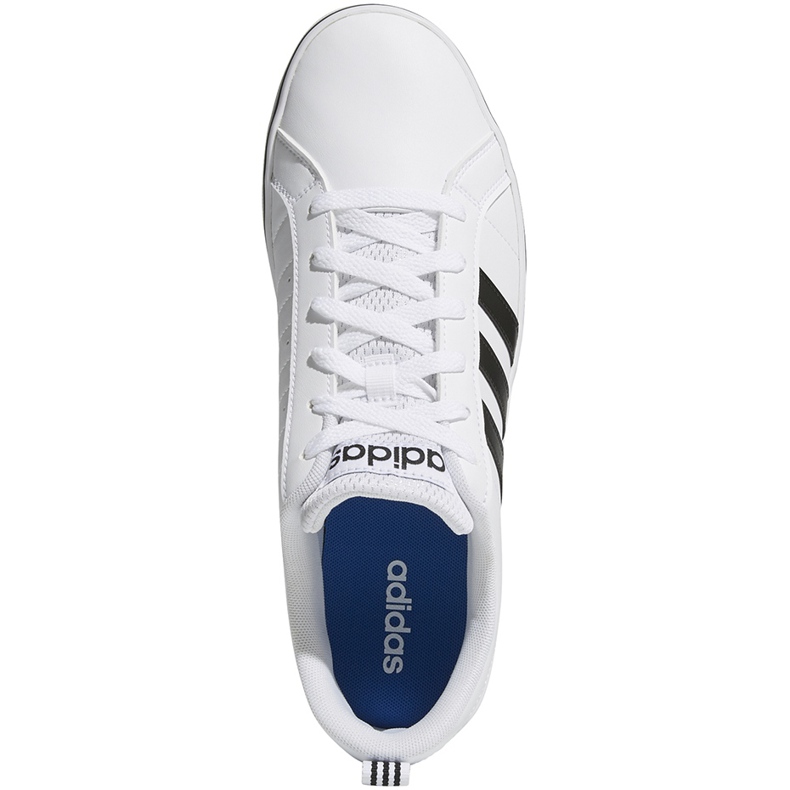 Chaussures homme Adidas Vs Pace blanc et noir AW4594 blanche le noir 1
