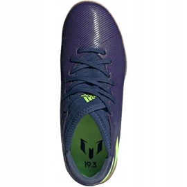 Adidas Nemeziz Messi 19.3 In Junior EF1815 chaussures de football bleu marin bleu marin 1