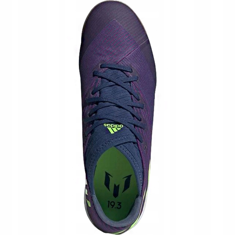 Adidas Nemeziz Messi 19.3 In EF1812 chaussures de football bleu marine bleu marine 1