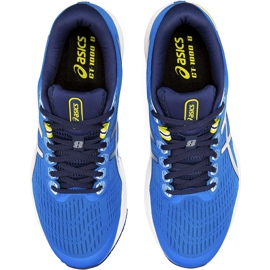 Chaussures de course pour hommes Asics GT-1000 8 bleu 1011A540 401 blanche 1