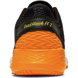 Chaussures de course pour hommes Asics Roadhawk Ff 2 noir et orange 1011A136 005 le noir 5
