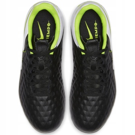 Nike Tiempo Legend 8 Academy FG / MG Junior AT5732 007 chaussures de football noir noir 1