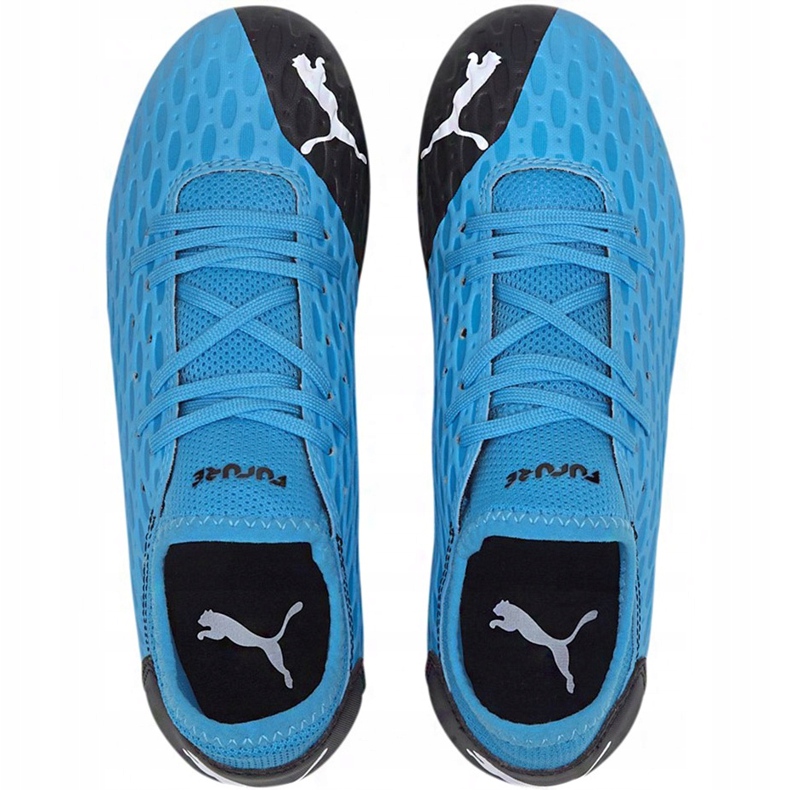 Chaussures de foot Puma Future 5.4 Fg Ag Junior 105810 01 bleu marine bleu 1