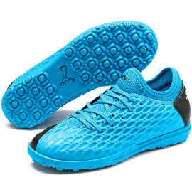 Chaussures de football Puma Future 5.4 Tt Jr 105813 01 bleu bleu 3