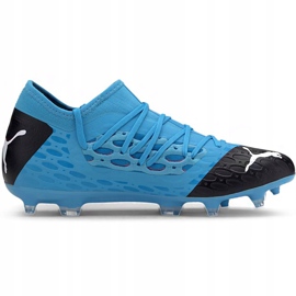 Chaussures de foot Puma Future 5.3 Netfit Fg Ag 105756 01 bleu bleu 1