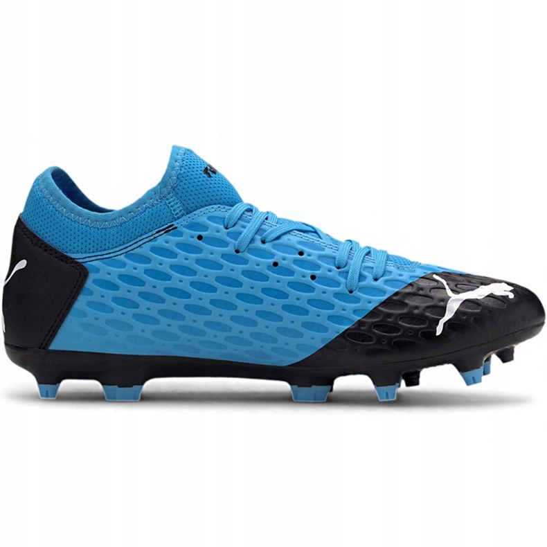 Chaussures de football Puma Future 5.4 Fg Ag 105785 01 bleu noir bleu 1