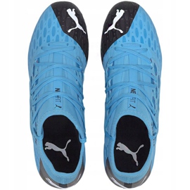 Chaussures de foot Puma Future 5.3 Netfit Fg Ag 105756 01 bleu bleu 2