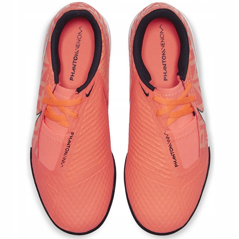 Nike Phantom Venom Academy Ic Jr AO0372 810 chaussures de football noir orange 1