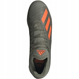 Adidas X 19.3 Dans les chaussures de football vertes EF8367 gris gris 1 Adidas X 19.3 Dans les chaussures de football vertes EF8367 gris gris 1