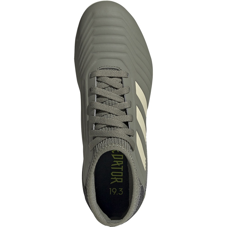 Chaussures de foot Adidas Predator 19.3 Fg Jr EF8215 gris 1