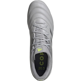 Chaussures de football Adidas Copa 20.3 Fg EF8329 gris gris 1