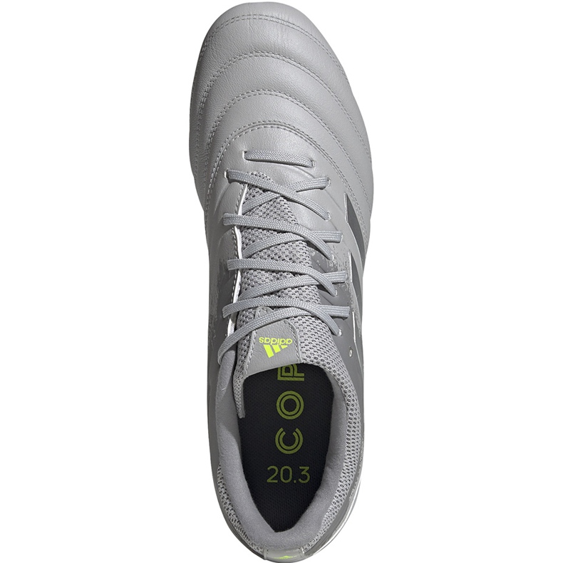 Chaussures de football Adidas Copa 20.3 Fg EF8329 gris gris 1