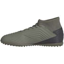 Chaussures de foot Adidas Predator 19.3 Tf Jr EF8220 vert multicolore 2