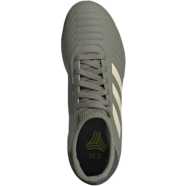 Chaussures de foot Adidas Predator 19.3 Tf Jr EF8220 vert multicolore 1