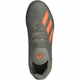 Vert adidas X 19.3 Tf Jr chaussures de football EF8375 1 Vert adidas X 19.3 Tf Jr chaussures de football EF8375 1