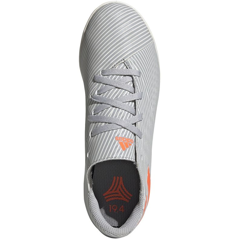 Adidas Nemeziz 19.4 In Jr gris chaussures de football EF8307 multicolore 1 Adidas Nemeziz 19.4 In Jr gris chaussures de football EF8307 multicolore 1