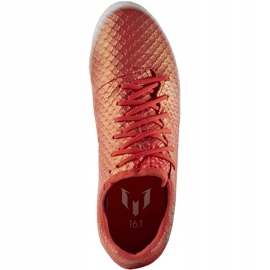 Chaussures de foot Adidas Messi 16.1 Fg Jr BA9142 multicolore rouge 1