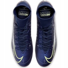 Chaussure de football Nike Mercurial Superfly 7 Academy Mds Sg Pro Ac CK0014 401 bleu marine bleu marine 1
